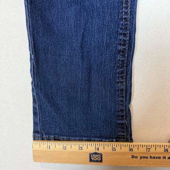 New Huntington BC Jeans Men 34x32 Blue Denim Stretch Zip Fly Mid-Rise Skinny Fit - Picture 14 of 14